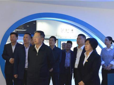 省总工会马永青副主席一行来J9集团集团调研职工文化及阵地建设工作